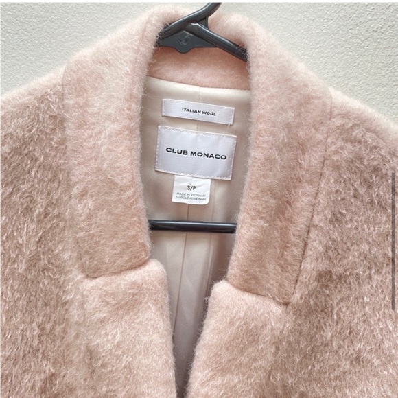 Club Monaco Blush Pink Coat - Picture 5 of 8
